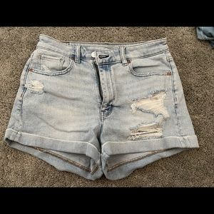 3 for $30 high waisted AE stretch mom short